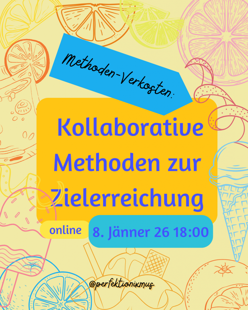 Workshopankündigung: Kollaborative Methoden zur Zielerreichung mit Liberating Structures, 8.1.26