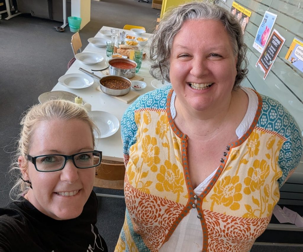 Weihnachten stressfrei Workshop Astrid & Regina