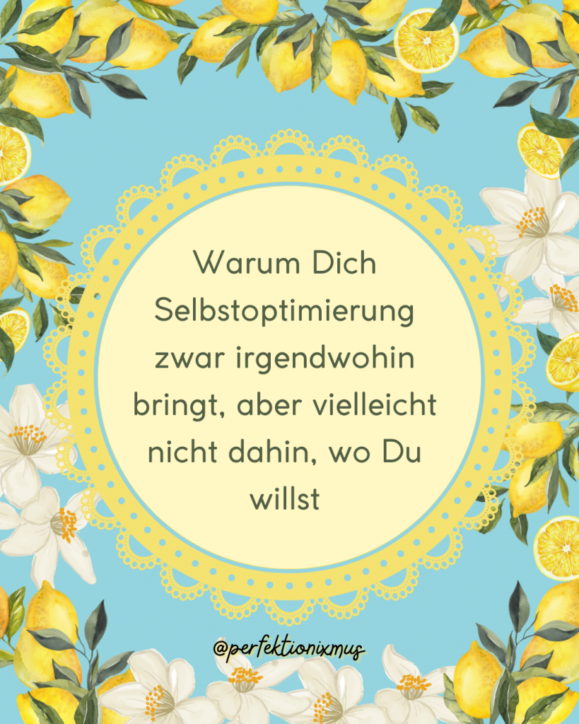 Warum in Selbstoptimierung oft Scham steckt